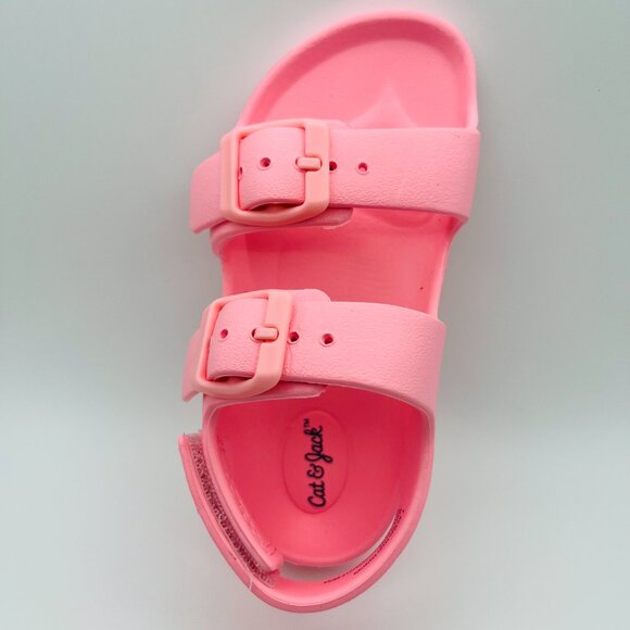 Toddler Girls' Ade Footbed Sandals Pink - Cat & Jack - Picture 3 of 4